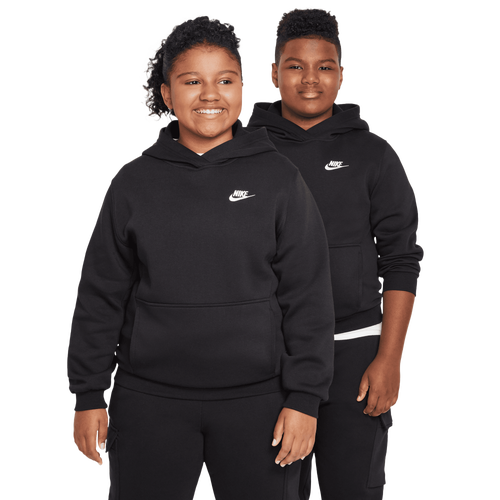  - Nike NSW Club Fleece Hoodie - White/Black