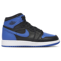Boys' Grade School - Jordan Retro 1 High OG - Black/Blue