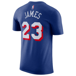 Men's - Nike 76ers Name & Number T-Shirt - Blue
