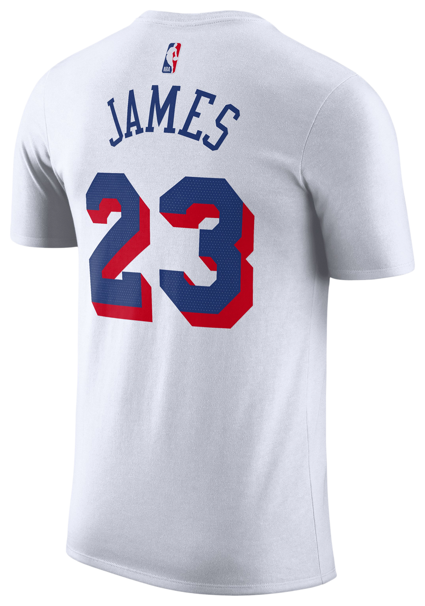 Nike 76ers Lebron James Assctn N&N T-Shirt - Men's