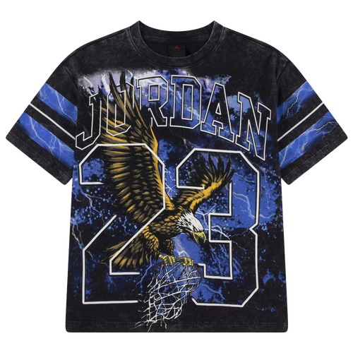  - Jordan Soaring High Short Sleeve T-Shirt - Black/Blue