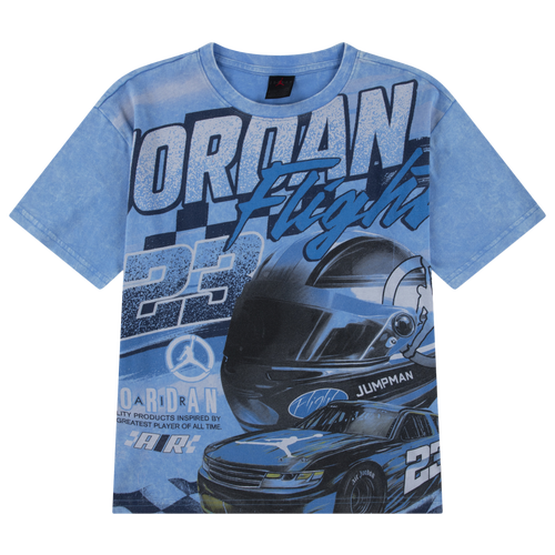 BOYS - Jordan Mj Raceway Short Sleeve T-Shirt - Blue
