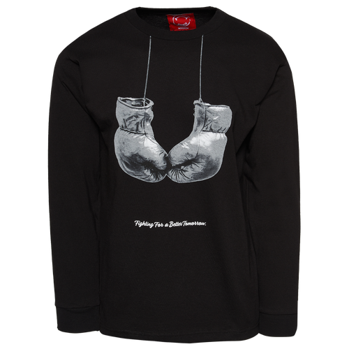 

SOGO Chicago Mens SOGO Chicago Boxing Gloves L/S T-Shirt - Mens Black/Black Size M