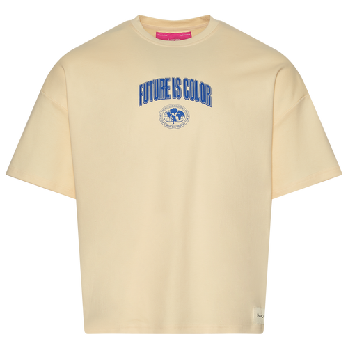 Shop Future Is Color Mens  Our Dreams Create T-shirt In Tan