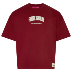 Men's - Future Is Color Our Dreams T-Shirt - Red/Tan