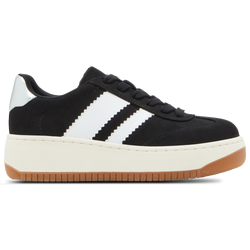 Girls' Grade School - Steve Madden JFIELD RETRO SNEAKER - Black