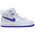 Nike Air Force 1 Mid EasyOn - Boys' Preschool Grey/White/Blue