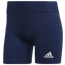 adidas Team Alphaskin 4" Shorts - Women's Navy/White