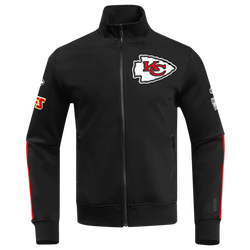 Men's - Pro Standard Chiefs Classic Track Jacket - Black