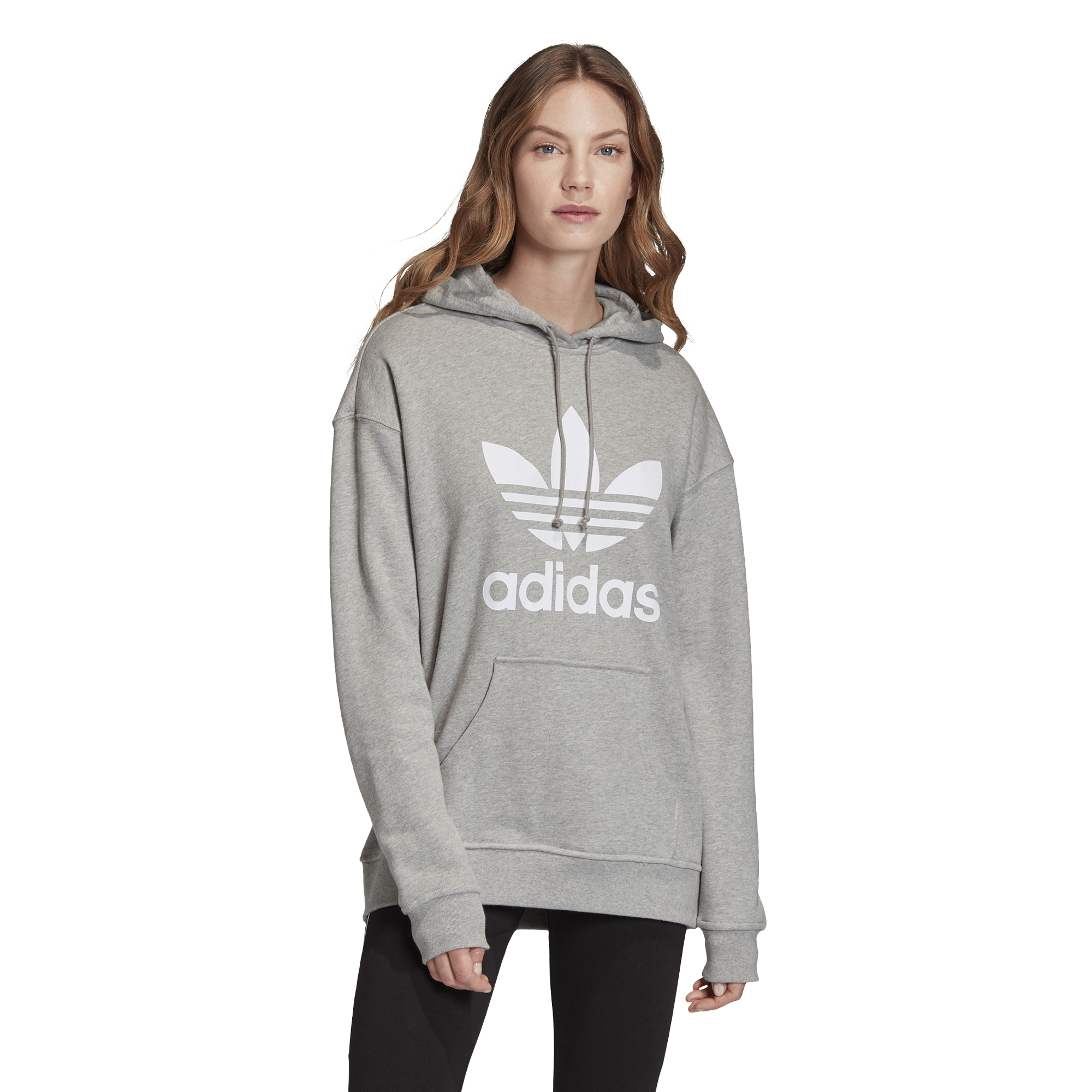 adidas adicolor trefoil hoodie