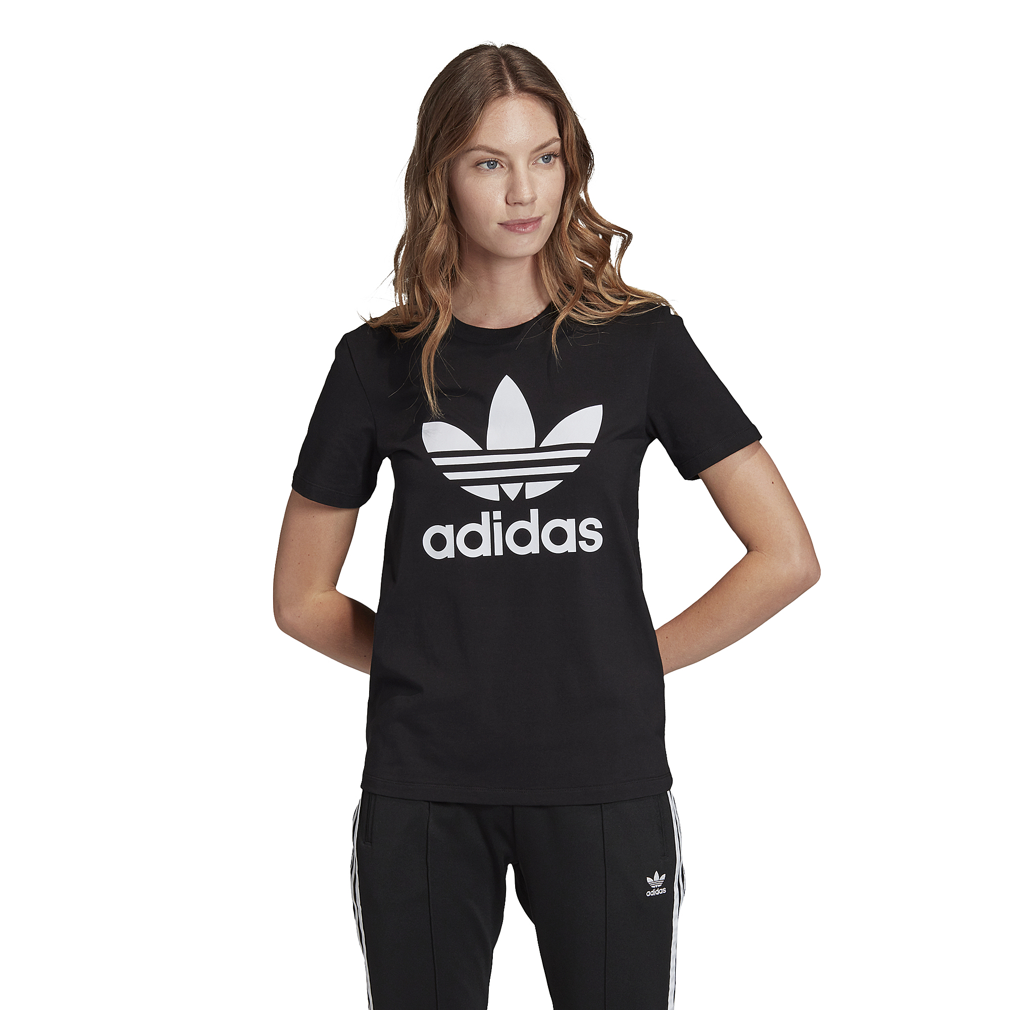 adidas trefoil hoodie foot locker