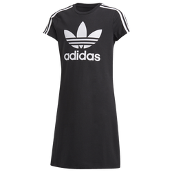 Girls' Grade School - adidas Originals Adicolor Skater Dress - Black/White 
