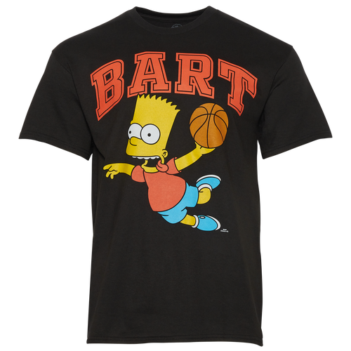 

Graphic Tees Mens Graphic Tees Ball Like Bart T-Shirt - Mens Black Size XL