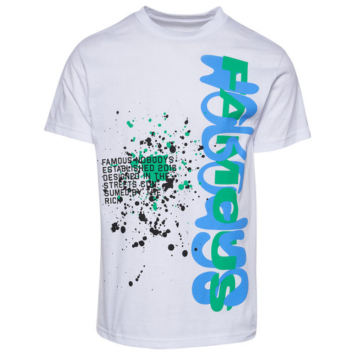 

Famous Nobodys Mens Famous Nobodys Splash T-Shirt - Mens Grey/Multi Size S