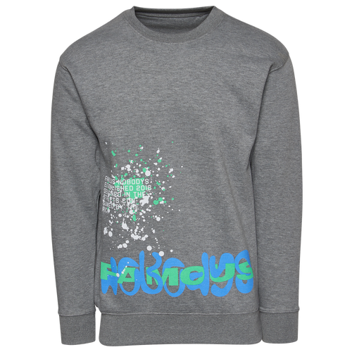 

Famous Nobodys Mens Famous Nobodys Splash Crew - Mens Grey/Multi Size XXL