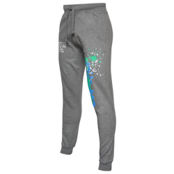 Men's - Famous Nobodys Splash Fleece Pants - Grey/Multi