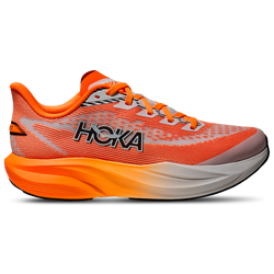 Boys' Grade School - HOKA Mach 7  - White/Orange