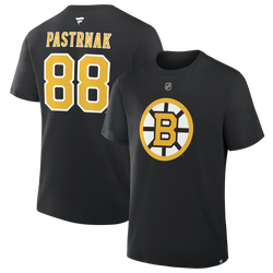 Men's - Fanatics NHL Name & Number Short Sleeve T-Shirt - Black