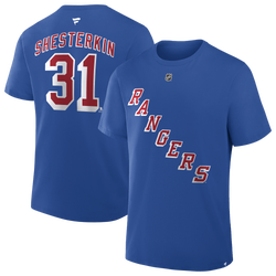 Men's - Fanatics NHL New York Rangers Name & Number T-Shirt - Blue