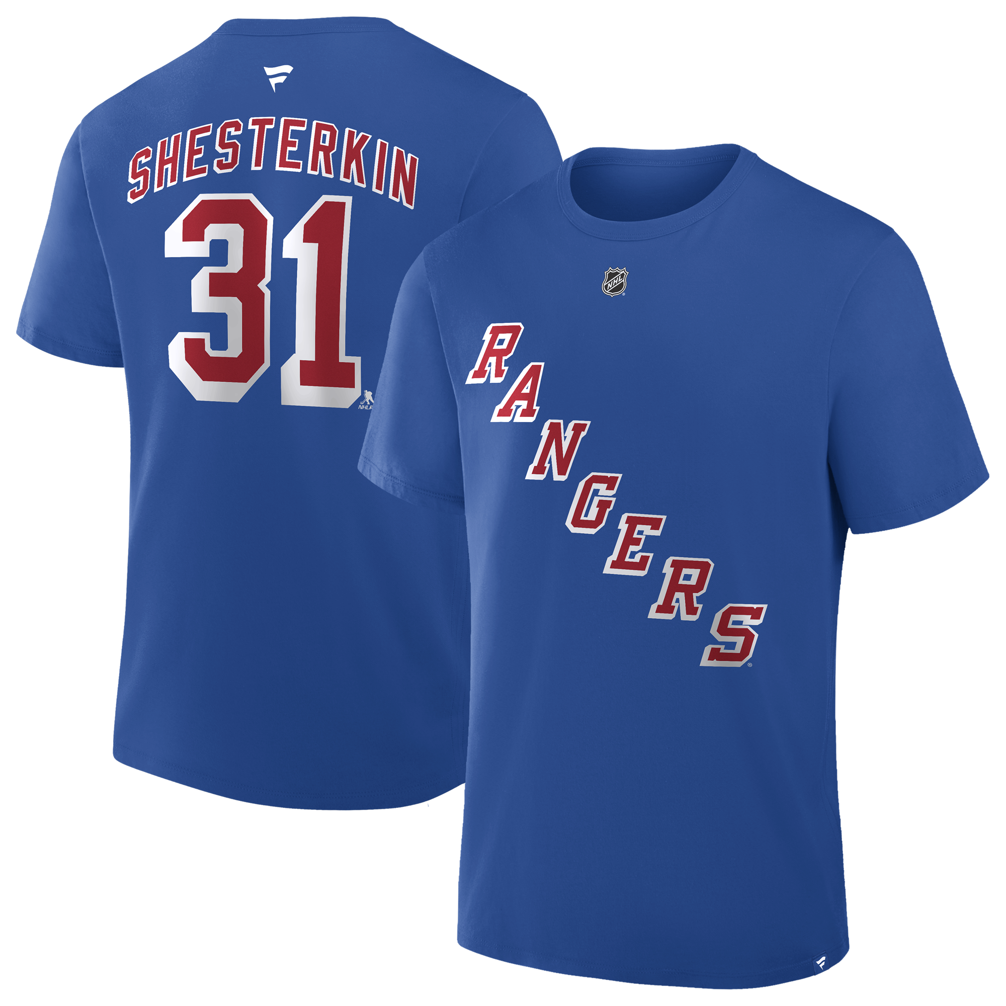 Fanatics NHL New York Rangers Name & Number T-Shirt - Men's