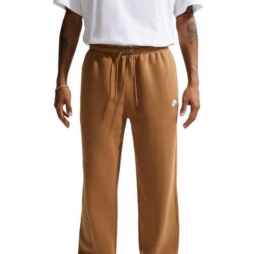 Nike Open Hem Club Pants - Nike Ale Brown/White