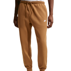 Men's - Nike Club Joggers - Ale Brown/White/Ale Brown