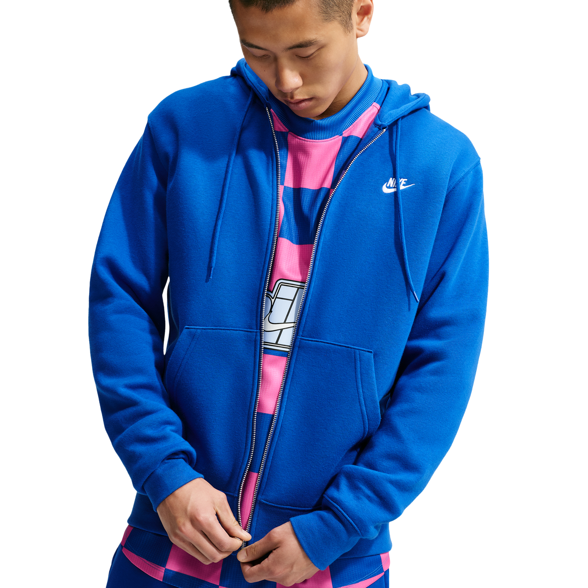 Nike Club Full-Zip Hoodie - Men's | Champs Sports