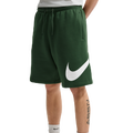 Nike Solo Swoosh Fleece Shorts - Nike Fir/White