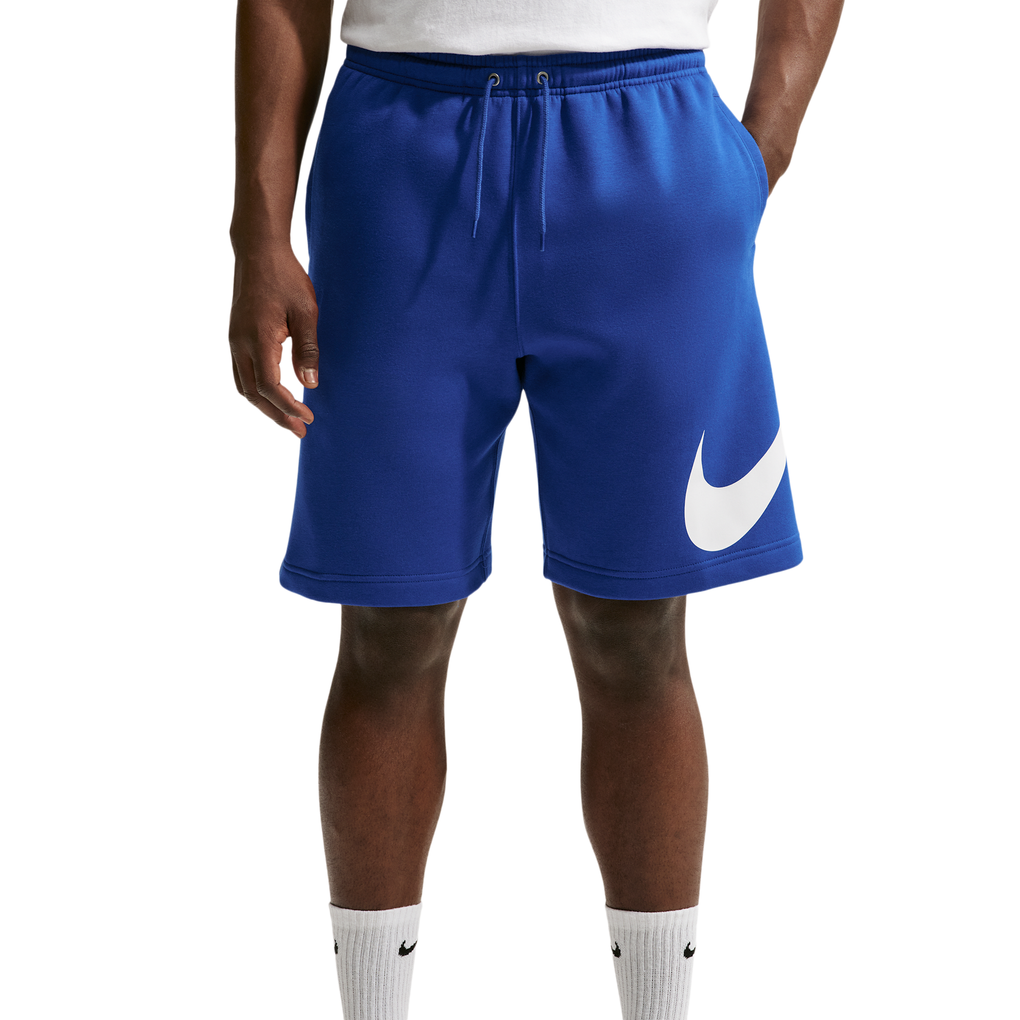 Nike Solo Swoosh Fleece Shorts - Men's | Champs Sports