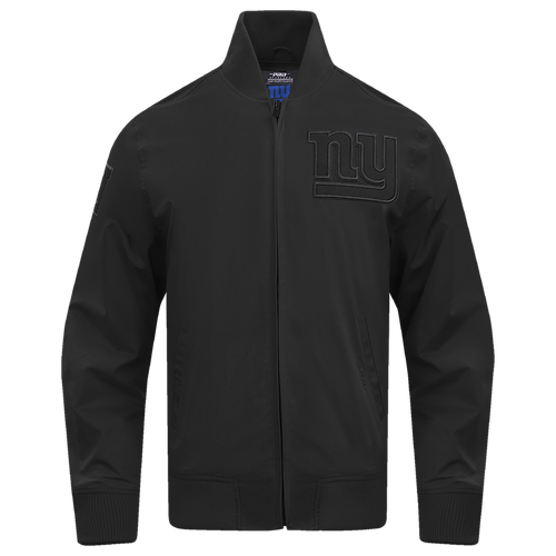 Pro Standard Mens New York Giants Giants Neutral Twill Jacket - - Black