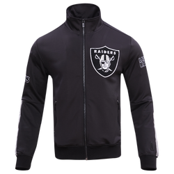 Men's - Pro Standard Raiders Classic Track Jacket - Black