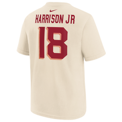 Boys' Grade School - Nike Cardinals NFL Rival MH18 Short Sleeve T-Shirt - Beige