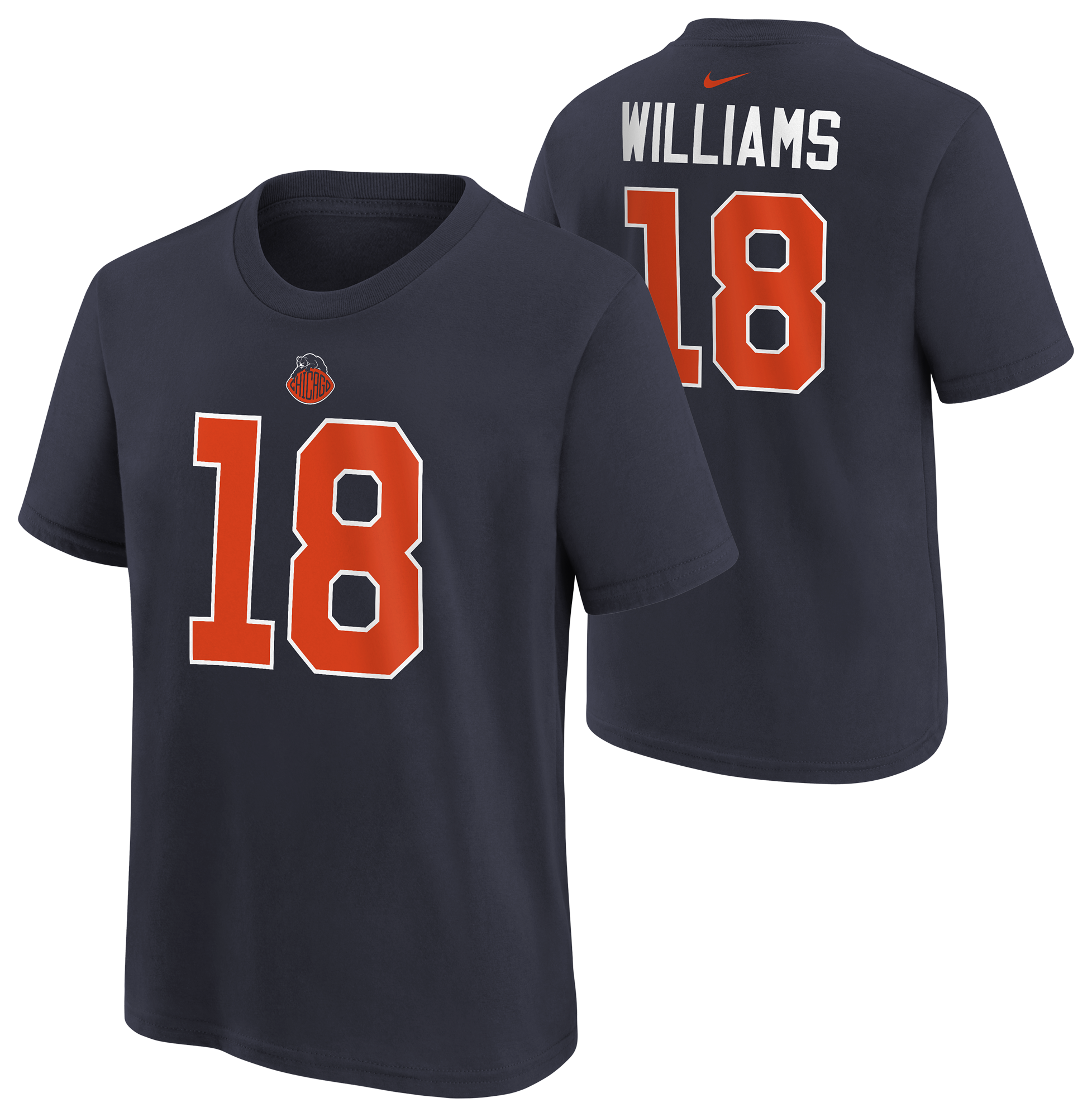 Nike Bears NFL Rival CW18 Short Sleeve T-Shirt - Boys' Grade School