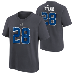 Boys' Grade School - Nike Colts NFL Rival Short Sleeve T-Shirt - Grey