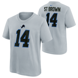 Boys' Grade School - Nike Lions Rival AB14 Short Sleeve T-Shirt - Silver