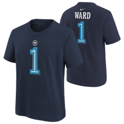 Boys' Grade School - Nike Titans NFL Rival Short Sleeve T-Shirt - Navy