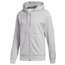 adidas Team Issue Full Zip Jacket - Men's Grey Two/White