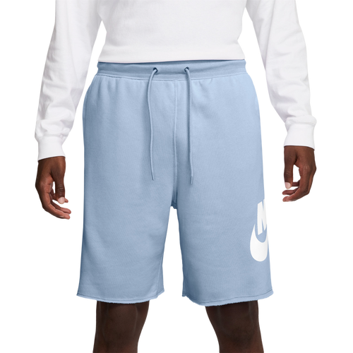 Nike Club Alumni FT Shorts - Nike Blue/White