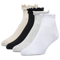 LCKR Ruffle Socks 4 Pack - Lckr Multi