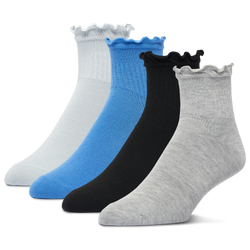 Youth - LCKR Ruffle Socks 4 Pack - Multi/Multi