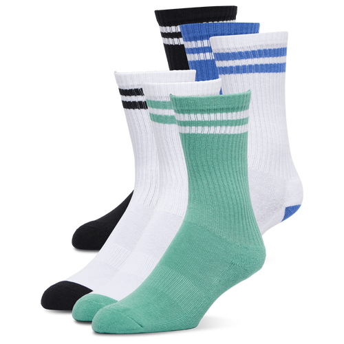Lckr Youth   Basic Striped Crew 6 Pack In Multi