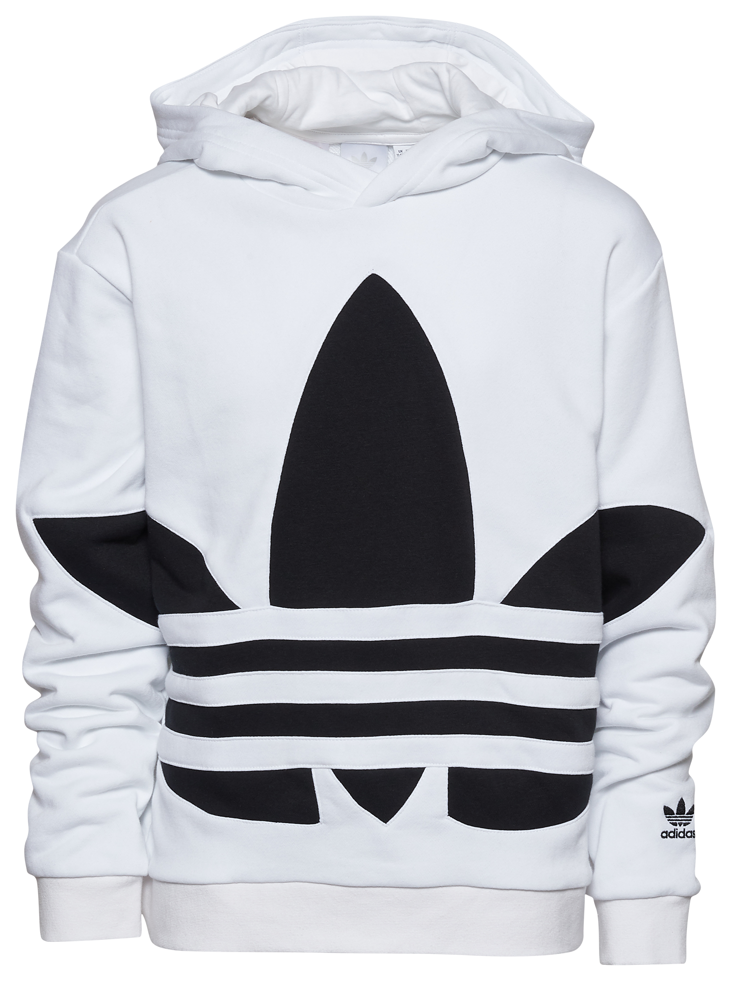 adidas trefoil hoodie boys