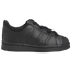 adidas Originals Superstar Casual Sneakers - Boys' Toddler Black/Black/Black
