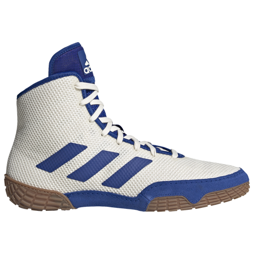 adidas Tech fall 2.0 - Men's Wrestling Shoes - White / Royal - FU8171
