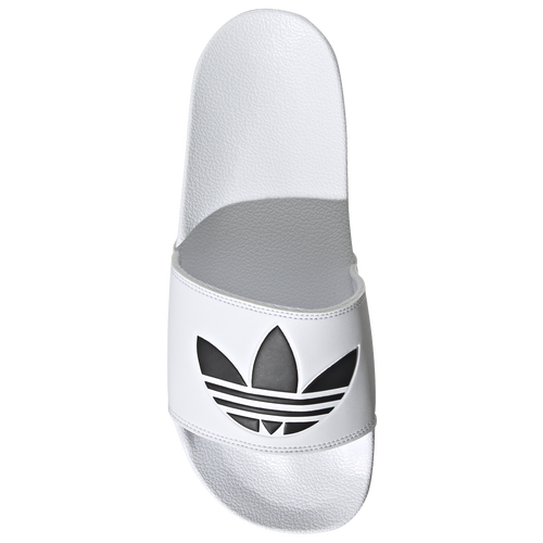 

adidas Mens adidas Originals Adilette Slide - Mens Shoes White/Core Black/White Size 11.0