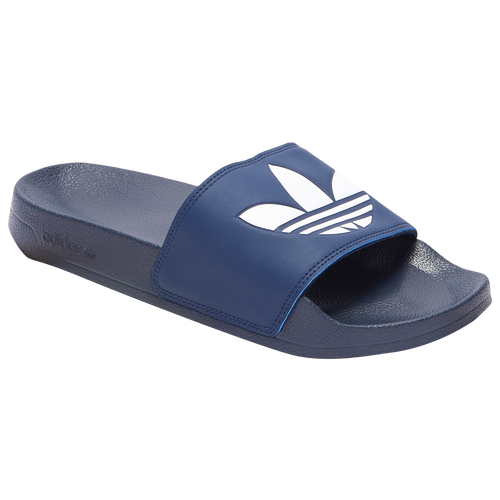 

adidas Originals Mens adidas Originals Adilette Slide - Mens Shoes Collegiate Navy/White/Collegiate Navy Size 6.0