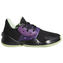 Boys' Preschool - adidas Harden Vol. 4 - Black/Glory Purple
