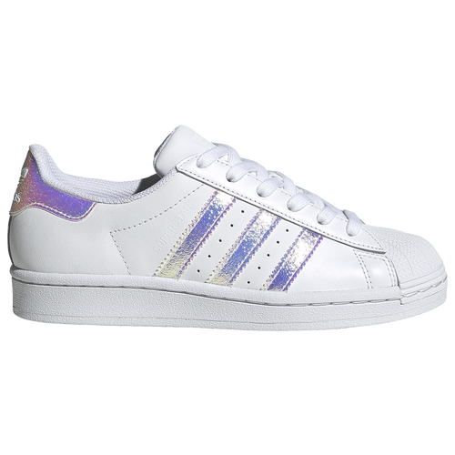 

Girls adidas Originals adidas Originals Superstar - Girls' Grade School Shoe Ftwr White/Iridescent Size 07.0