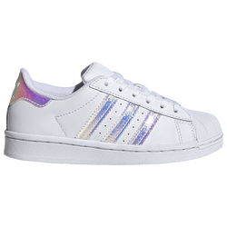 Girls' Preschool - adidas Originals Superstar - Iridescent/White