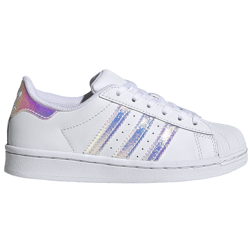 

Girls Preschool adidas Originals adidas Originals Superstar - Girls' Preschool Basketball Shoe White/Iridescent Size 03.0